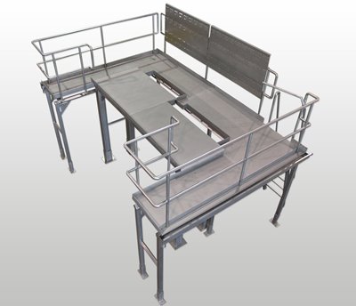 Custom Platforms, Mezzanines & Stairways